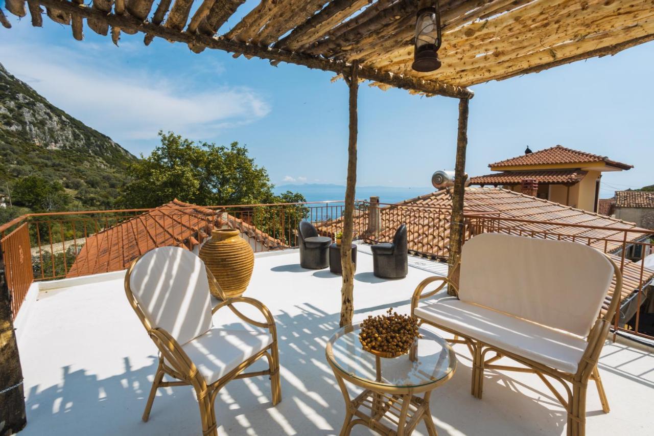 Villa Porta Qeparo Bagian luar foto