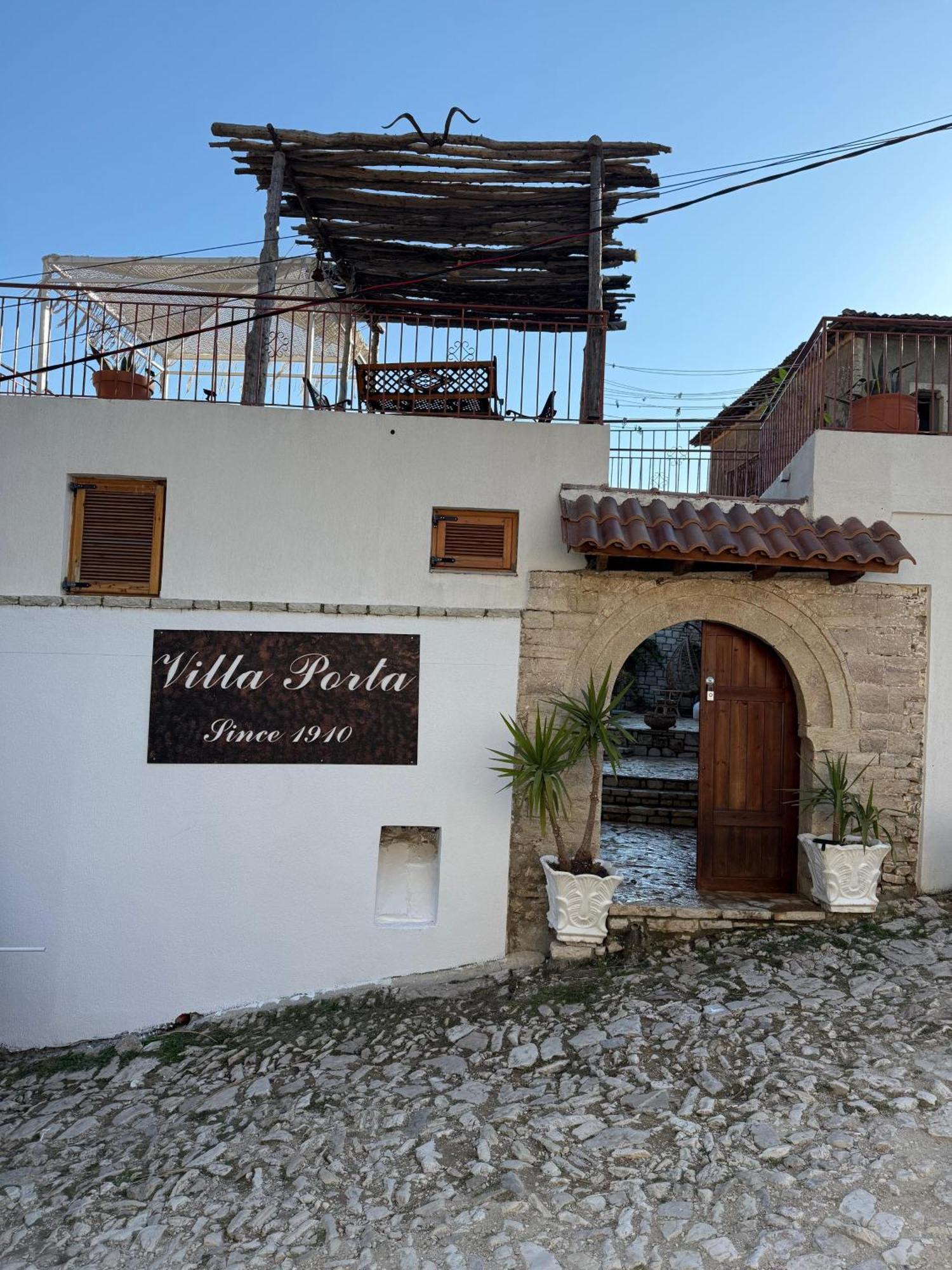 Villa Porta Qeparo Bagian luar foto